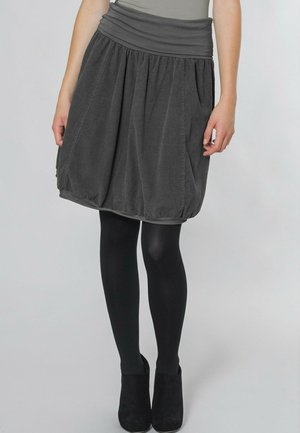 CORDROCK - Pleated skirt - dunkelgrau