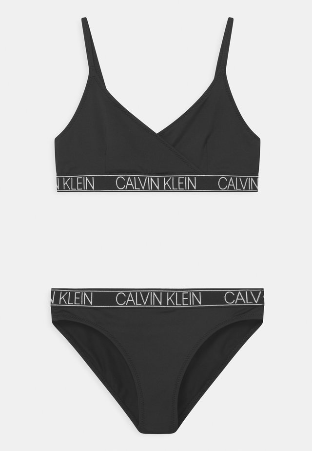 TRIANGLE SET - Bikini - black