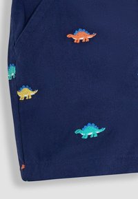 JoJo Maman Bébé REGULAR FIT - Šortky - navy blue stegosaurus
