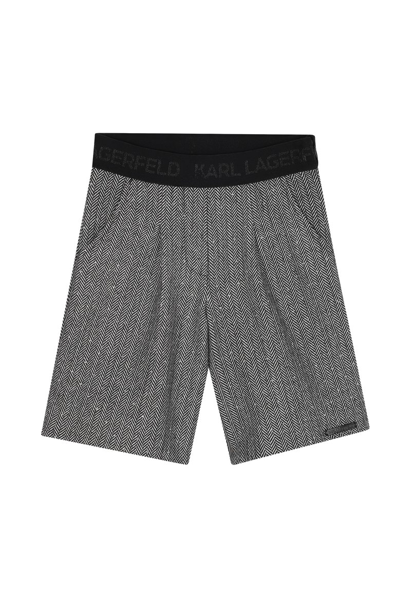 KARL LAGERFELD KIDS Shorts zwart KARL LAGERFELD KIDS Shorts zwart