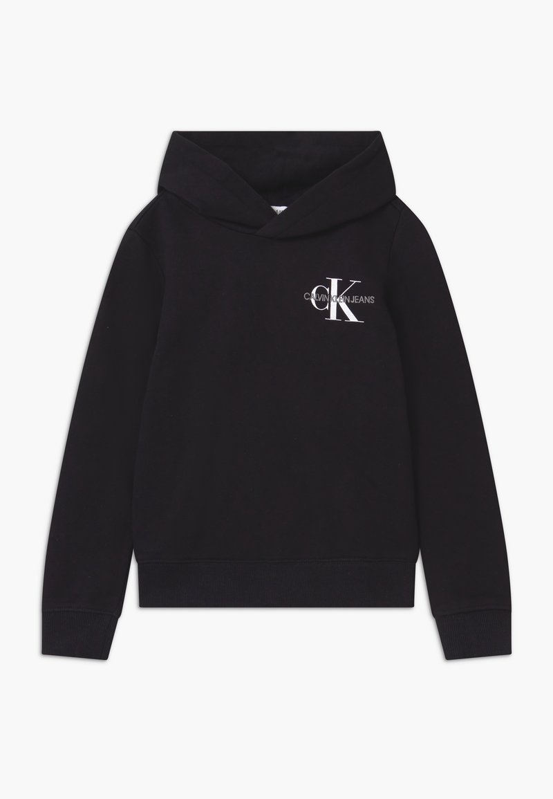 Calvin Klein Jeans SMALL MONOGRAM HOODIE UNISEX - Sweat à capuche - black