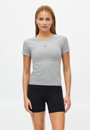 Camiseta estampada - grey melange