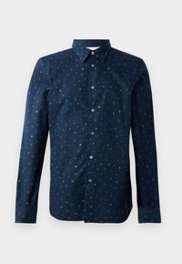 Selected, dark blue