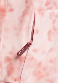 Roxy Suéter de forro polar - mottled light pink