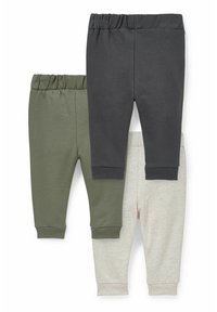 C&A - 3 PACK - Broek - dark green - 1