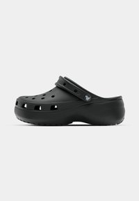 CLASSIC PLATFORM - Pantolette hoch - black