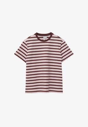 & OTHER STORIES, Print T-shirt - pink brown