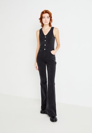 Lee FOREVERFIT FLARE JUMPSUIT - Combinaison - black avery