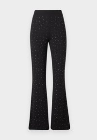 ONLANNE FLARED RHINESTONE PANT - Calças - black
