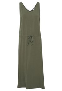 b.young BYPandina - Robe en jersey - olivine