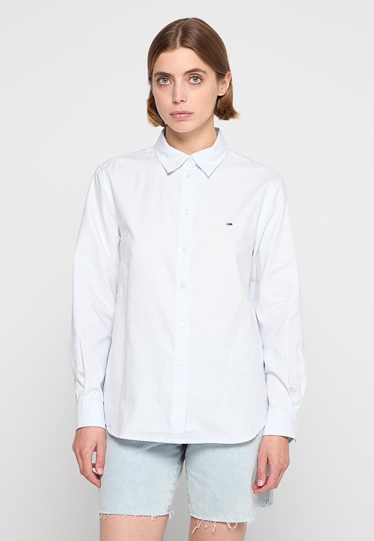 Tommy Jeans Overhemdblouse wit