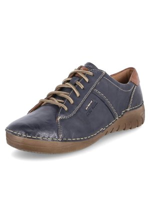 Zapatos con cordones - blau