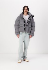 LOW LIGHTS STUDIOS® ORION PUFFER JACKET UNISEX - Vinterjakker - anthrazit