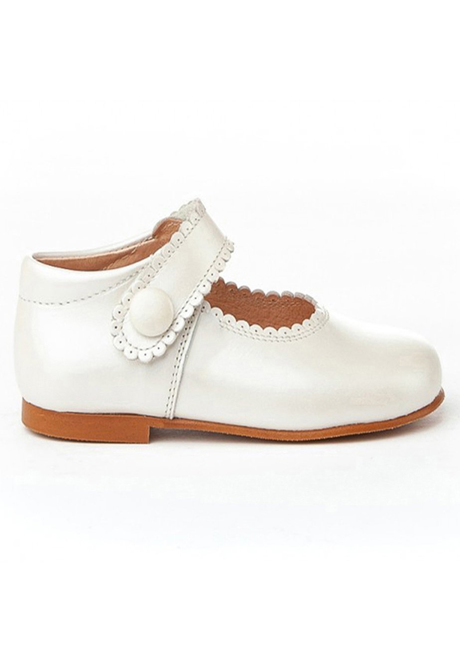 Calzados Angelitos MERCEDITA CHAROL - Zapatos de bebé - beige Zalando.es