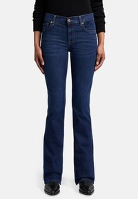 7 for all mankind BOOTCUT granatowy