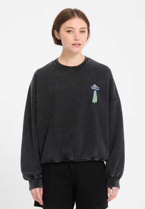 MICKEY MASON - Sweatshirt - vintage black