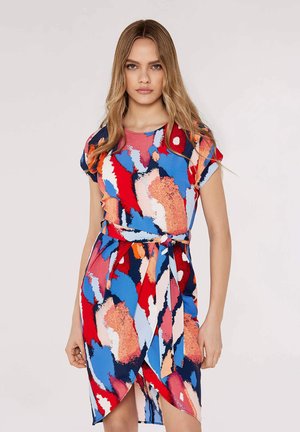 PAINTBRUSH WRAP  - Day dress - navy