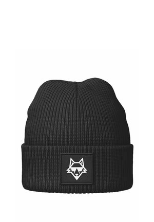 PATCH QUADRAT UNPERSONALISIERT AUFDRUCK - Beanie - schwarz