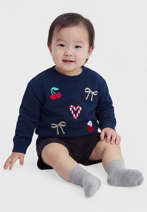 GAP, ACTIVE CREW - Sweatshirt - tapestry navy