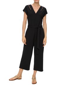 s.Oliver BLACK LABEL Jumpsuit - schwarz