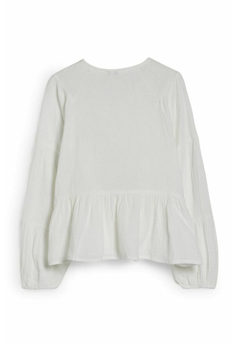 Damen Hemdblusen | C&A Bluse white/weiß - BZ94173 Damen Hemdblusen | C&A Bluse white/weiß - BZ94173