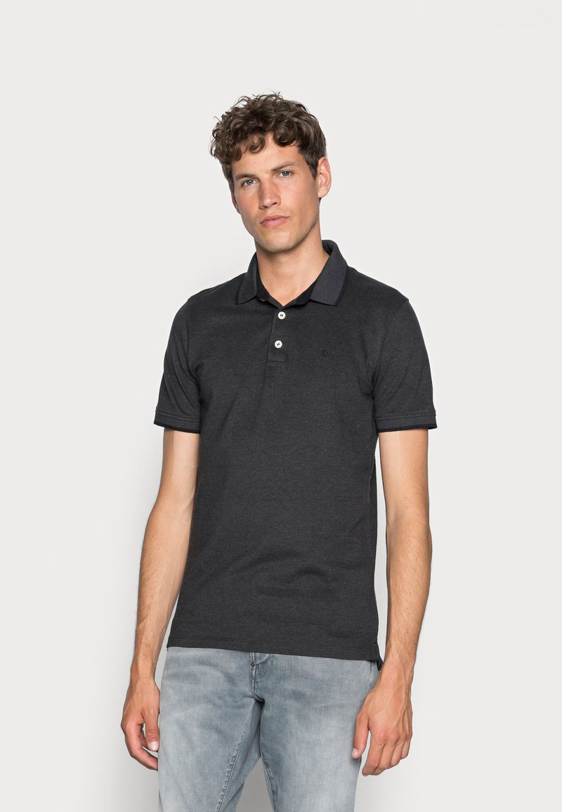 Jack & Jones - EPAULOS NOOS - Poloshirt - dark grey, Vergrößern