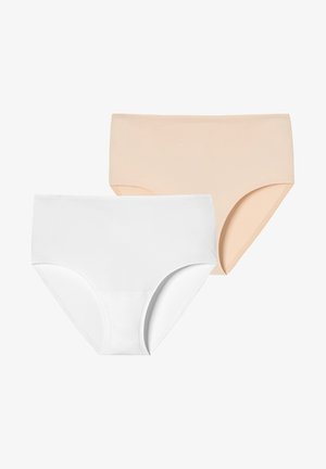 Schiesser 2-PACK INVISIBLE SOFT - Slip - sand/weiss
