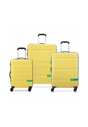 Delsey Paris SET 3-TEILIG - Luggage set - yellow