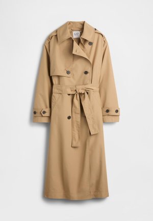 GAP GAP SANDY LIANG BOW-BACK TRENCH COAT - Trenchcoat - mojave
