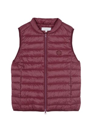 Scalpers GSTAAD  - Waistcoat - burgundy