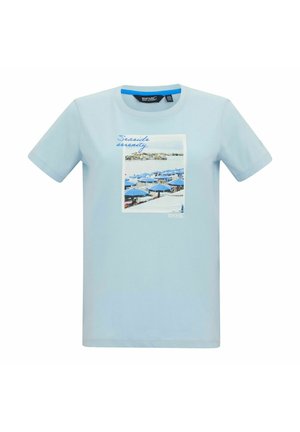 Regatta, REGATTA FILANDRA IX SHORT SLEEVED GRAPHIC T-SHIRT SHORT SLEEVED T-SHIRTS - Print T-shirt - skyway seaside serenity