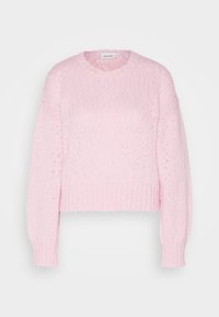 Monki Stickad tröja - pink