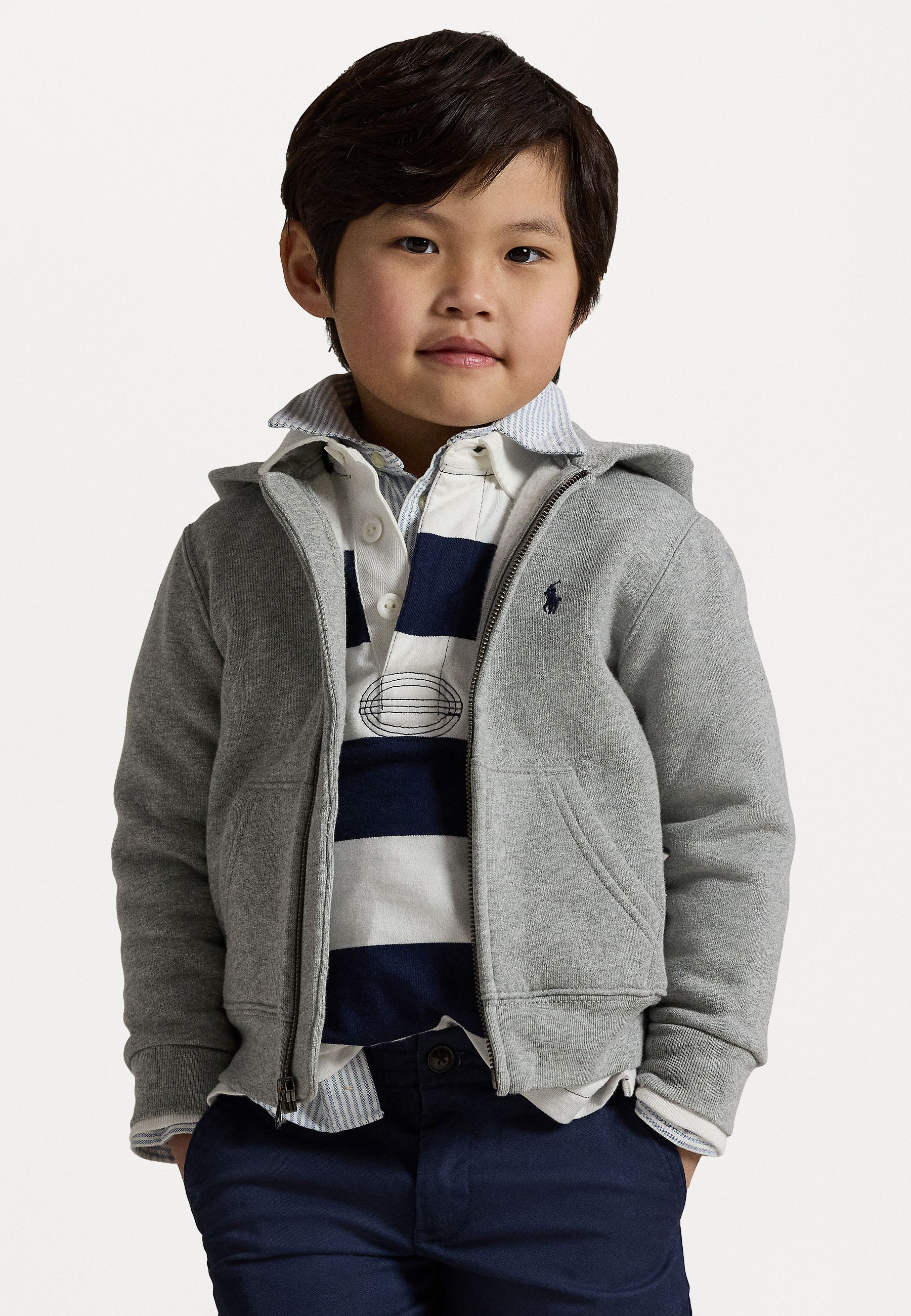 Polo Ralph Lauren COTTON BLEND FLEECE HOODIE Zip-up sweatshirt