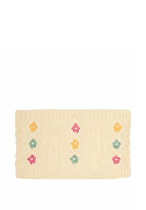 CABLE NECK COSY - Huivi - cream