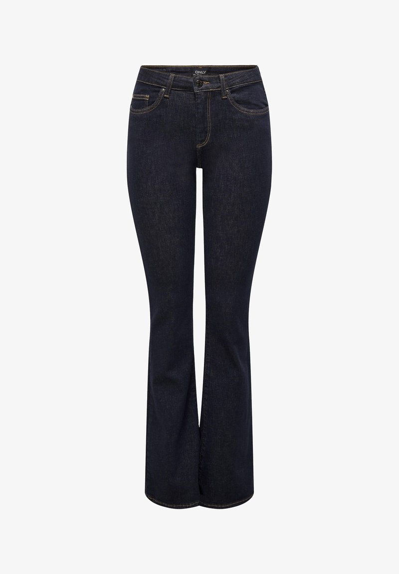 ONLY Flared Fit ONLBLUSH Mid Waist Jeans A Zampa Dark Blue Denim only-flared-fit-onlblush-mid-waist-jeans-a-zampa-dark-blue-denim