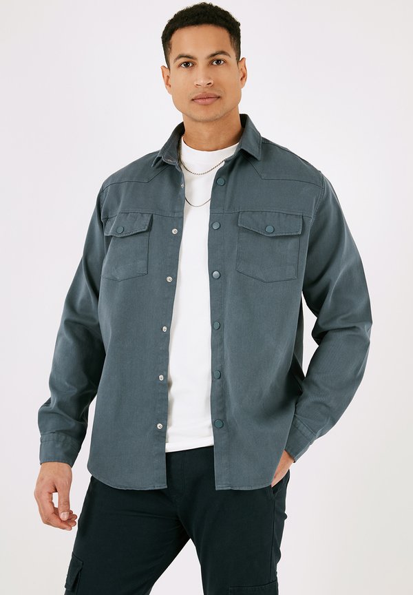 REGULAR FIT - Leichte Jacke - indigo