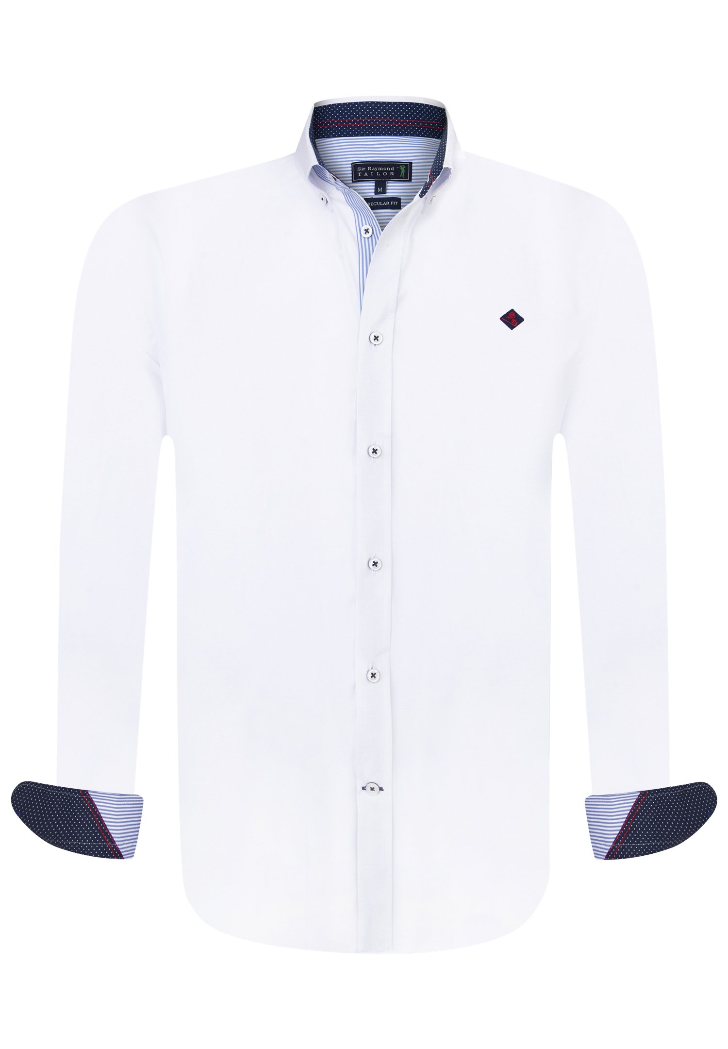 Sir Raymond Tailor LANGARM - Overhemd - white/wit - Zalando.nl