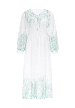 usha, Maxikjoler - white green