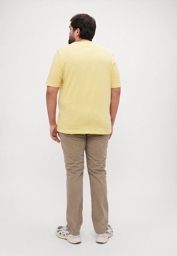 COLOUR TO COLOR GRAPHIC TEE - Print T-shirt - citronella4