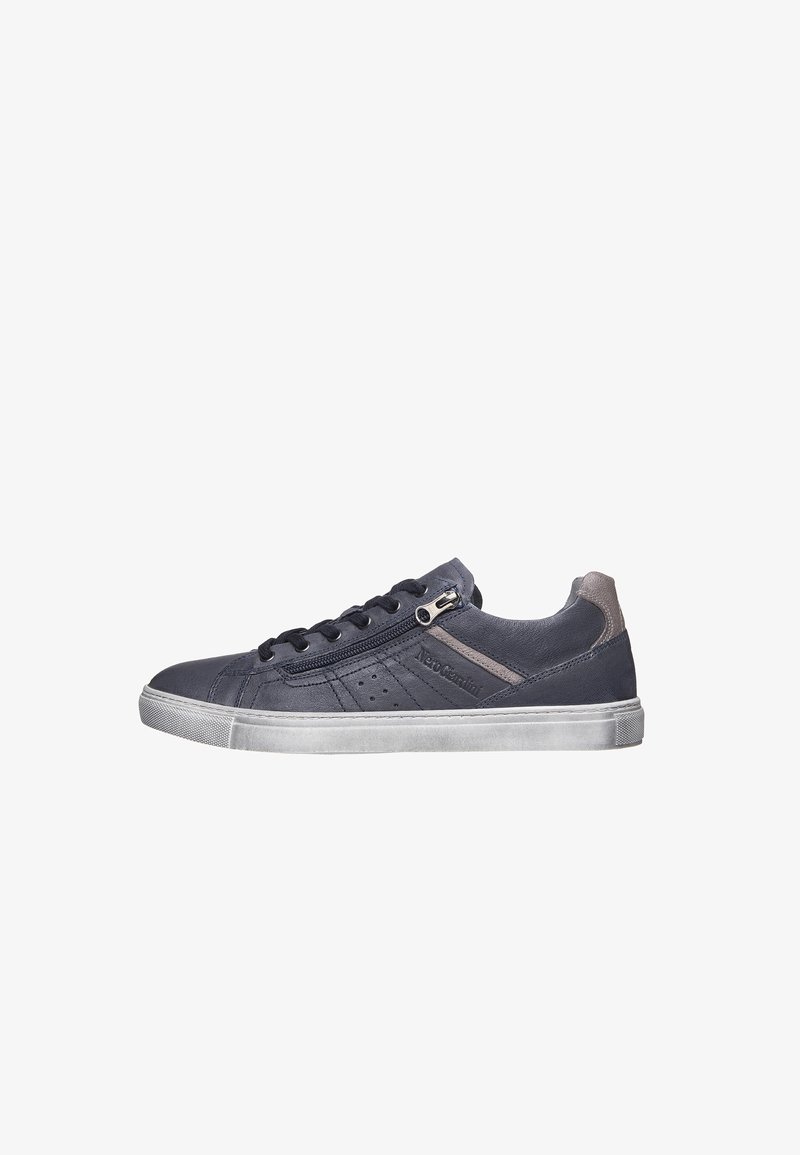 Scarpe uomo Nero Giardini I400430U sneakers sportive lacci e zip pelle Scarpe uomo Nero Giardini I400430U sneakers sportive lacci e zip pelle