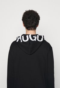 HUGO Felpa con cappuccio - black