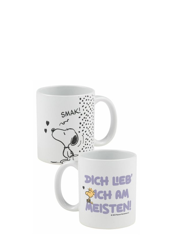 THE PEANUTS SNOOPY DICH KAFFEETASSE PACK OF 2 - Trinkflasche - weiß