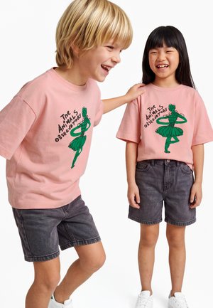 THE ANIMALS OBSERVATORY, COLLIE UNISEX - Μπλουζάκι με στάμπα - soft pink