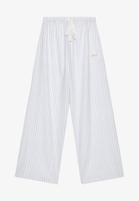 STRIPED WIDELEG TROUSERS - Calças - skyway