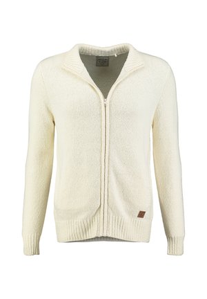 Key Largo, KEY LARGO PULLOVER MST KLEVENT JACKET-ZIP - Cardigan - offwhite