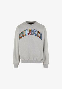 Geselecteerd, grey melange multicolor