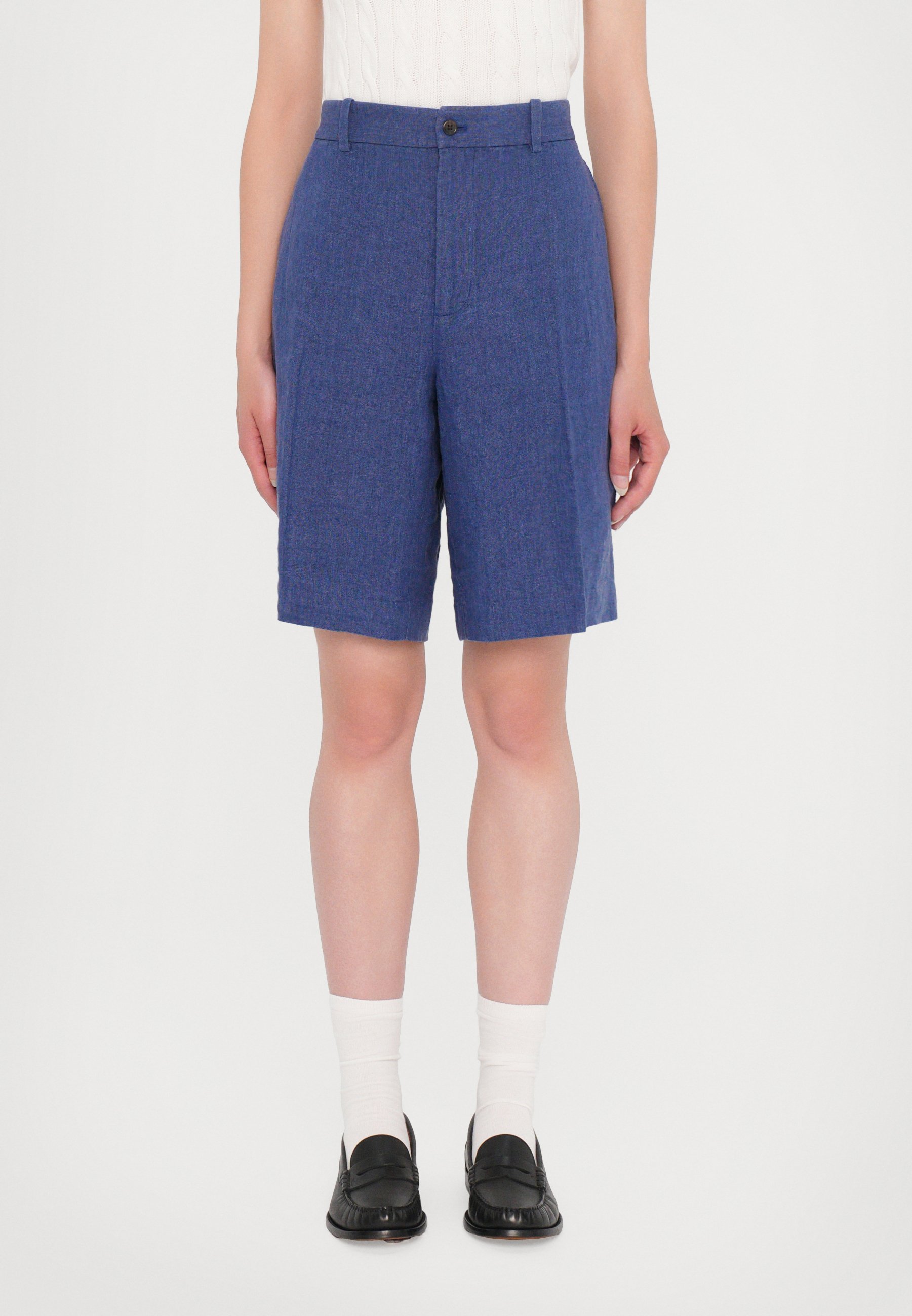 Ralph Lauren★Long Pinstripe Hemp Short Long Pinstripe Hemp Short