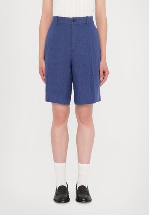 LONG FLAT FRONT - Shorts - royal midnight blue