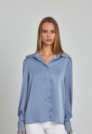 Hemdbluse - azul