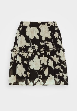ONLY ONLLINNEA SHORT SKIRT - sukňa v tvare A - black